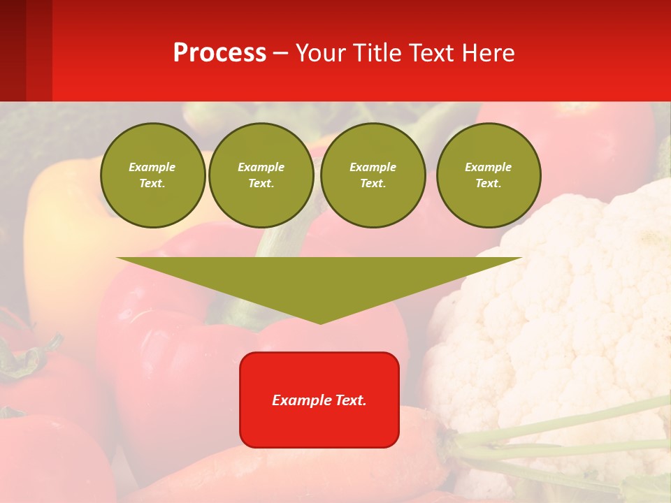 A Bunch Of Different Types Of Vegetables On A Table PowerPoint Template
