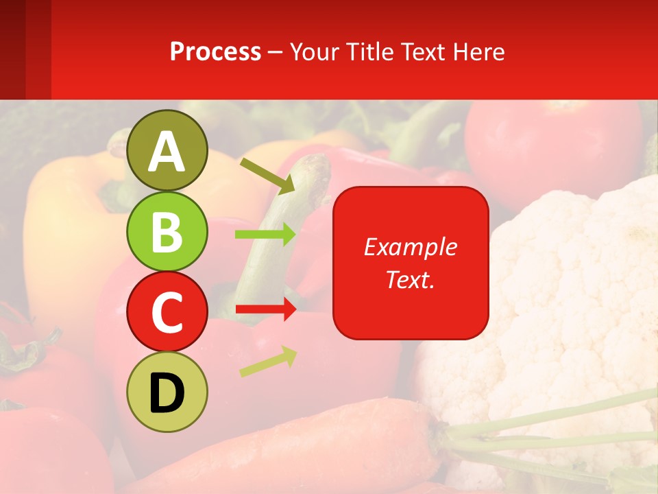 A Bunch Of Different Types Of Vegetables On A Table PowerPoint Template