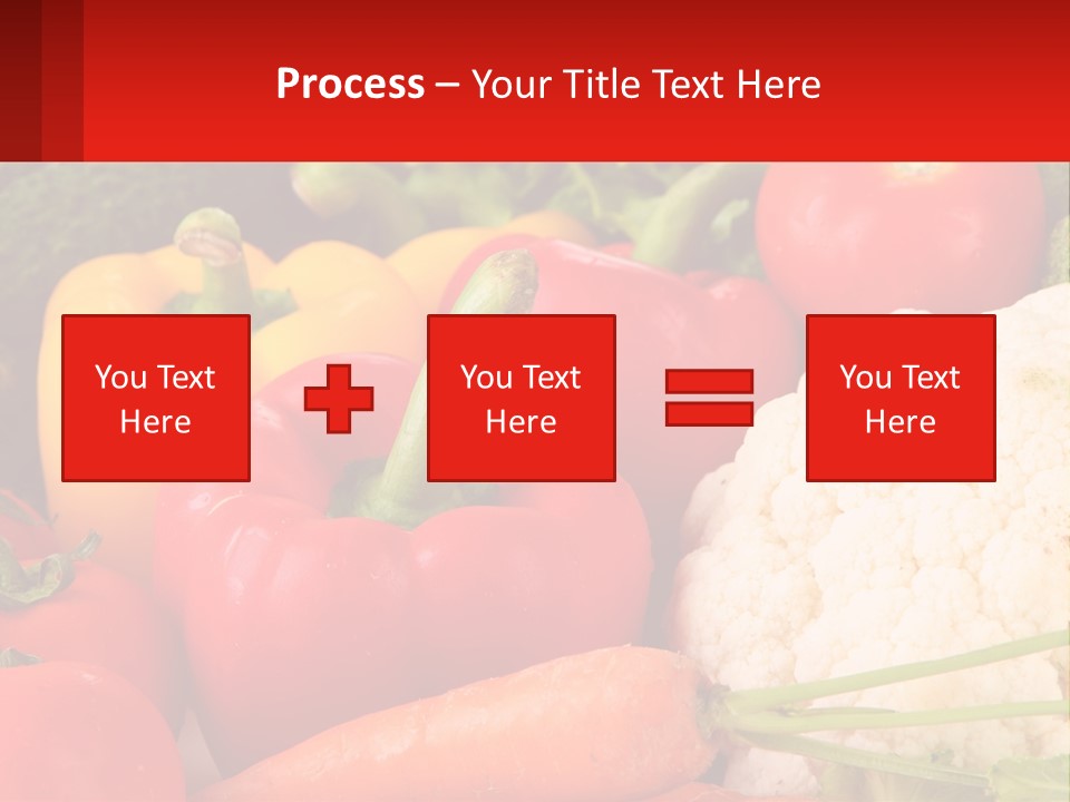 A Bunch Of Different Types Of Vegetables On A Table PowerPoint Template