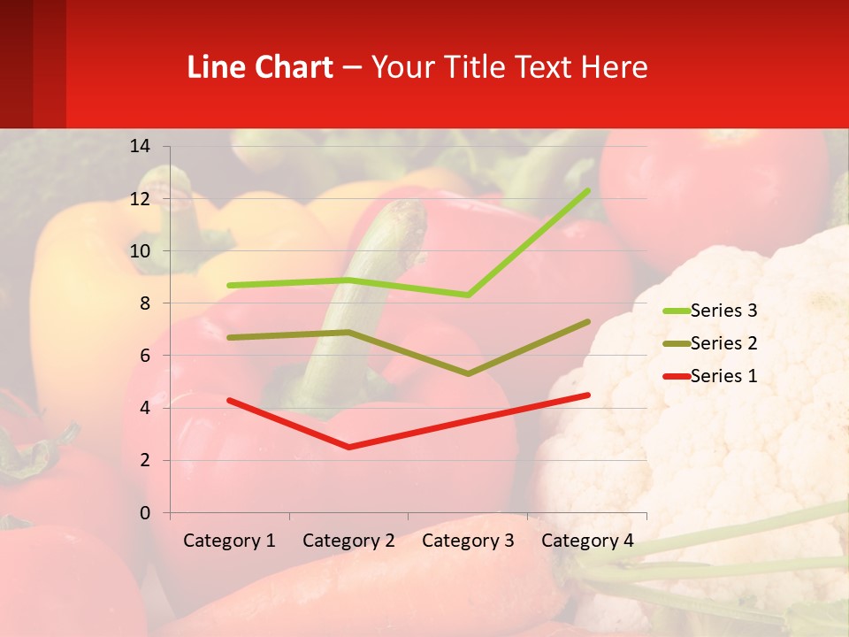 A Bunch Of Different Types Of Vegetables On A Table PowerPoint Template