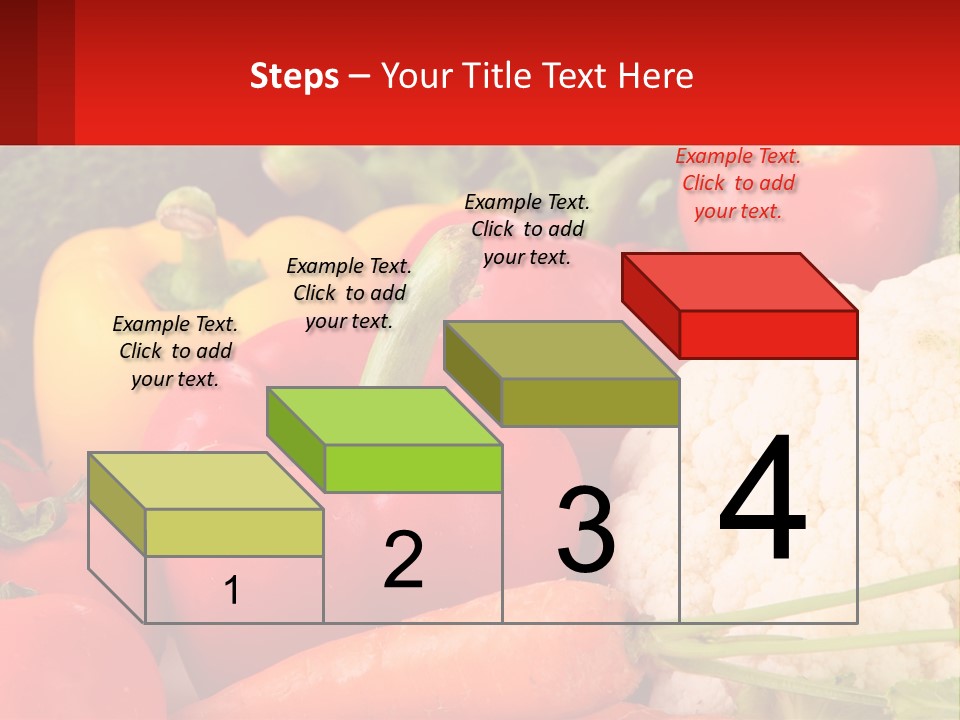A Bunch Of Different Types Of Vegetables On A Table PowerPoint Template