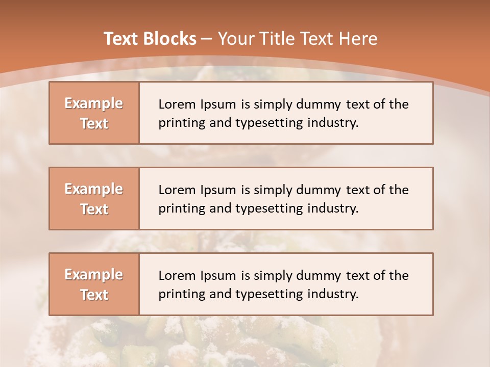 A Group Of Pastries With Nuts On Top Of Them PowerPoint Template