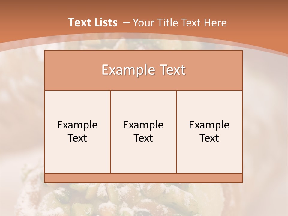 A Group Of Pastries With Nuts On Top Of Them PowerPoint Template