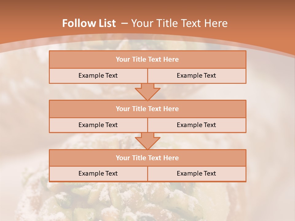 A Group Of Pastries With Nuts On Top Of Them PowerPoint Template