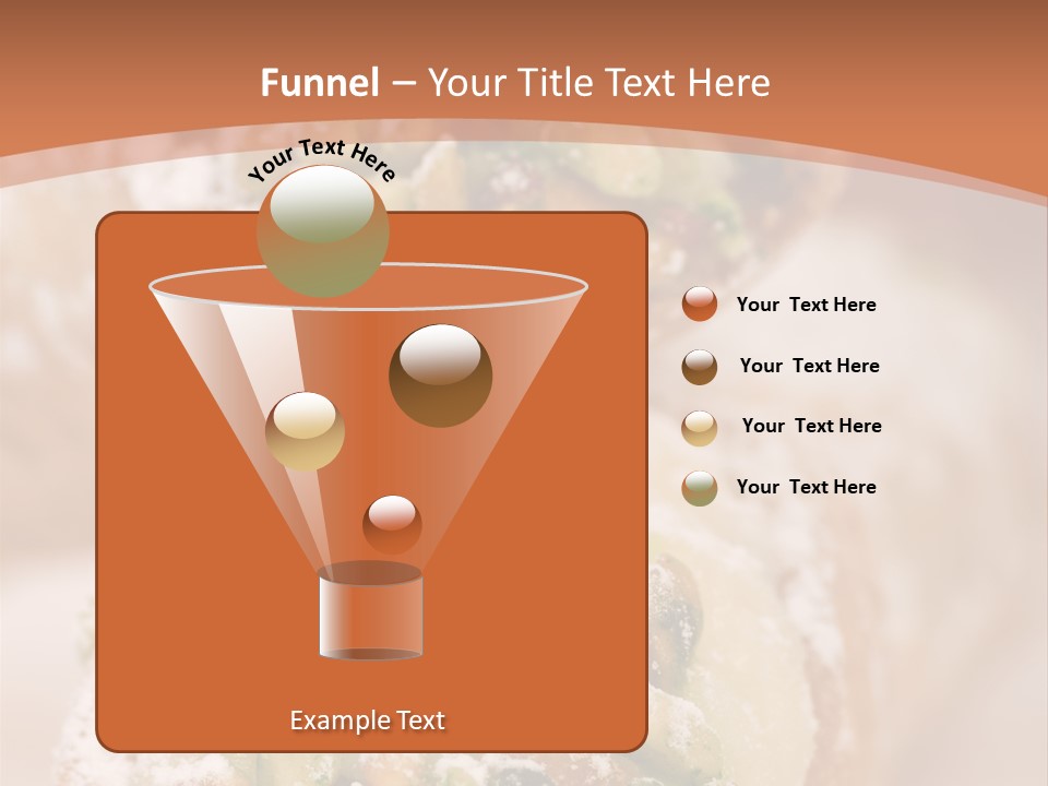 A Group Of Pastries With Nuts On Top Of Them PowerPoint Template