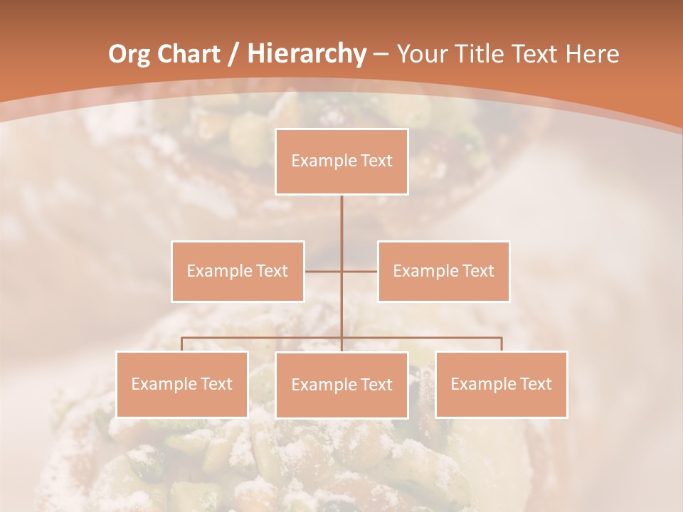 A Group Of Pastries With Nuts On Top Of Them PowerPoint Template