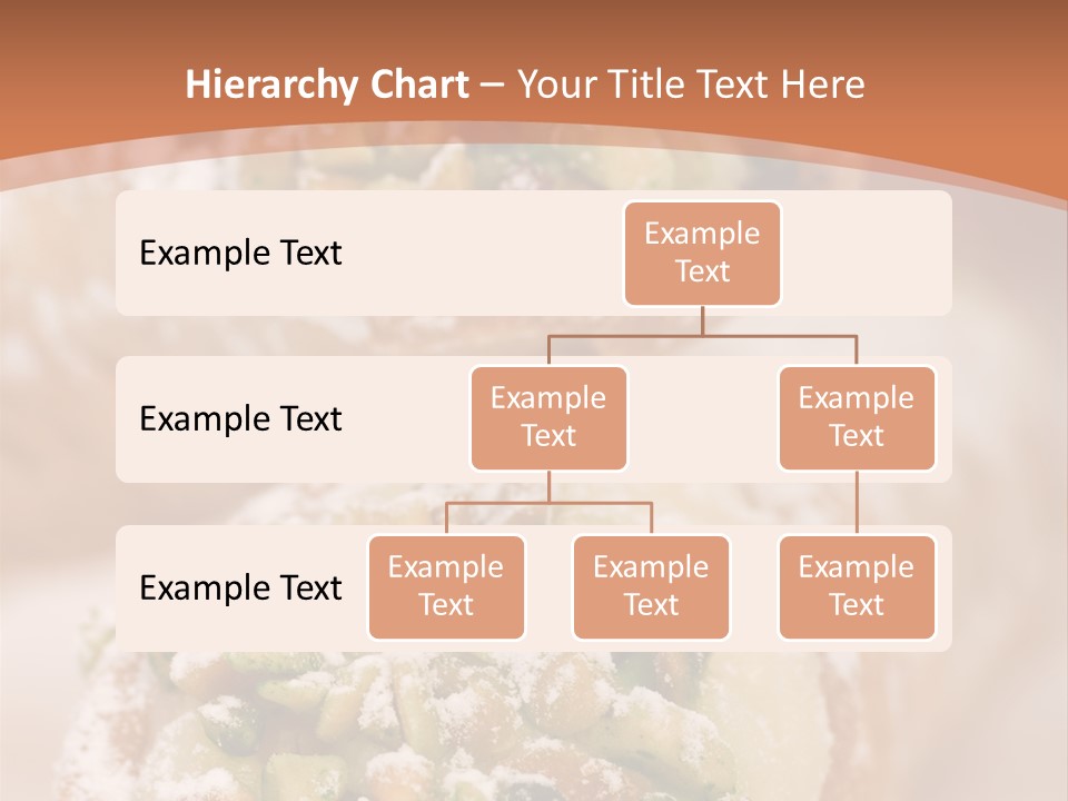 A Group Of Pastries With Nuts On Top Of Them PowerPoint Template