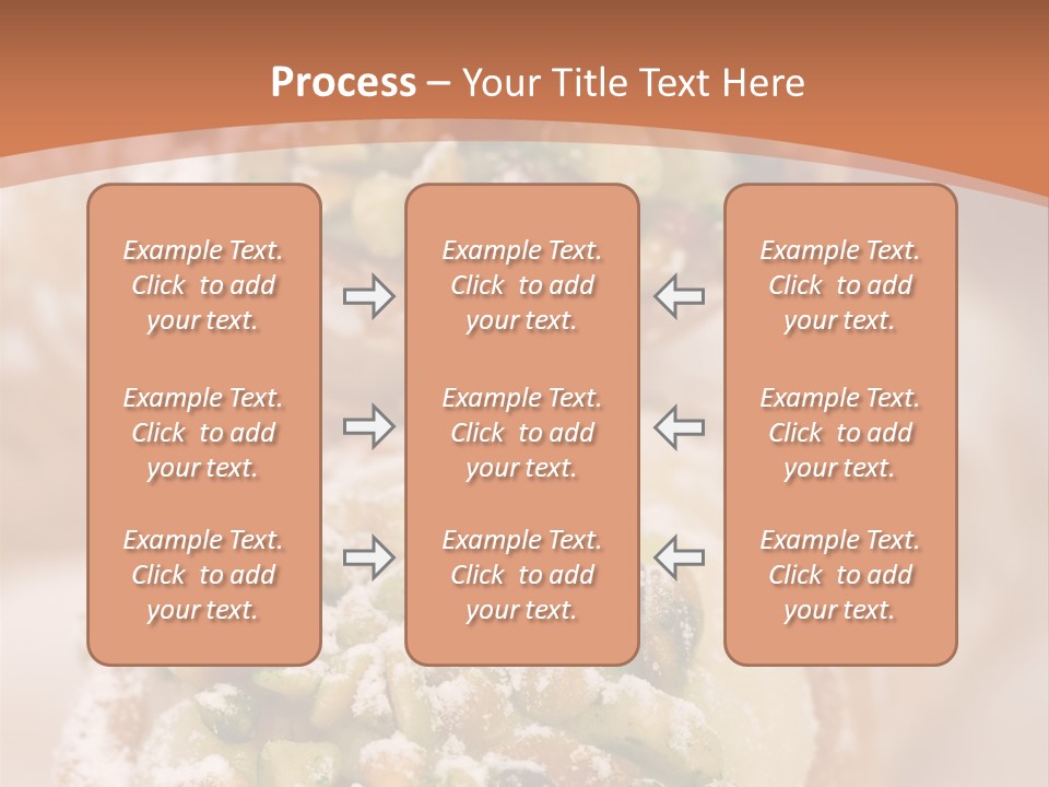 A Group Of Pastries With Nuts On Top Of Them PowerPoint Template