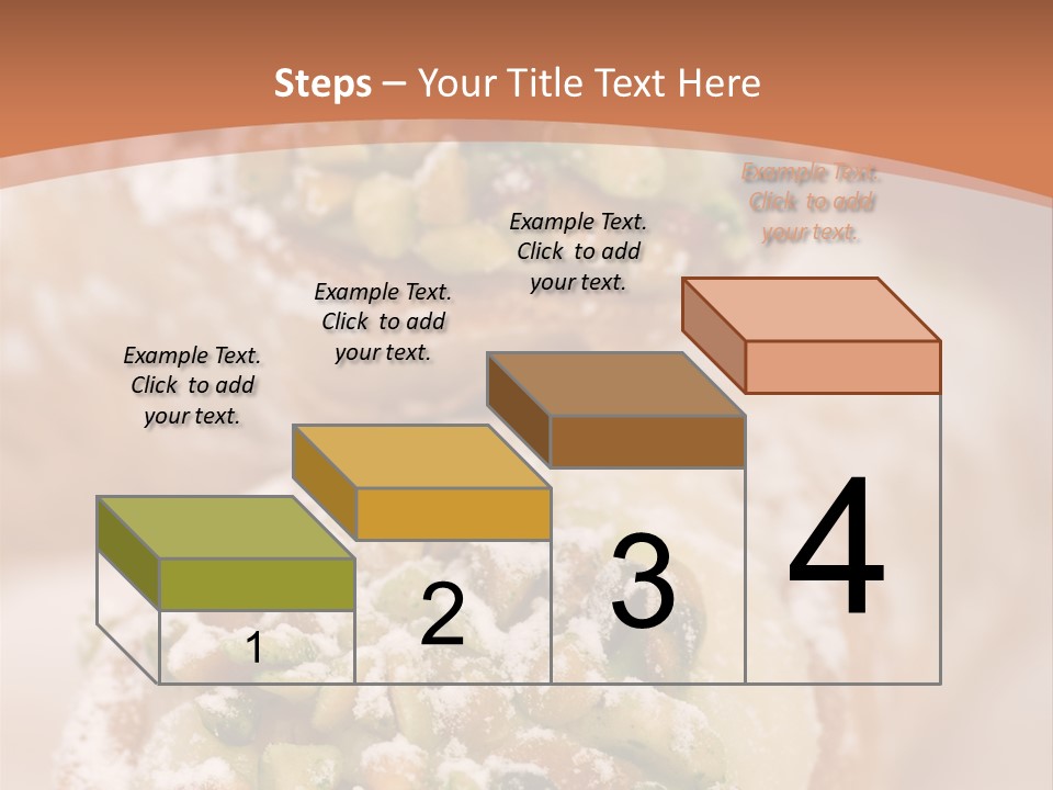 A Group Of Pastries With Nuts On Top Of Them PowerPoint Template