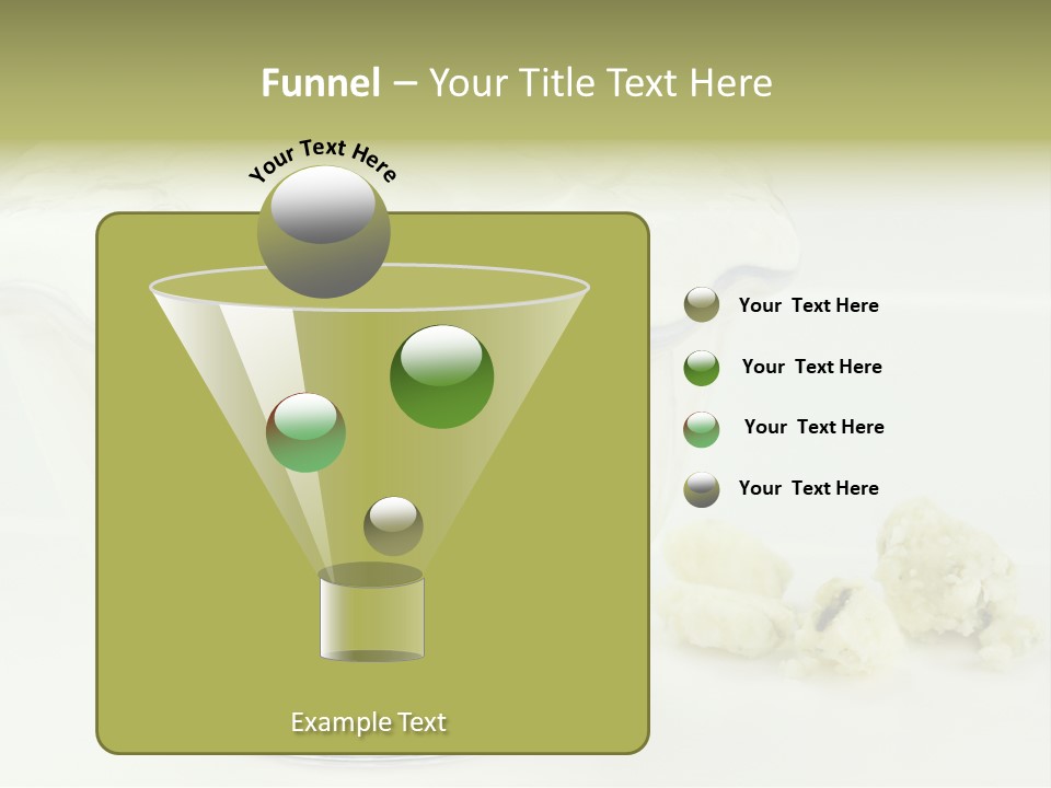 A Bowl Of Yogurt Sitting On Top Of A Table PowerPoint Template