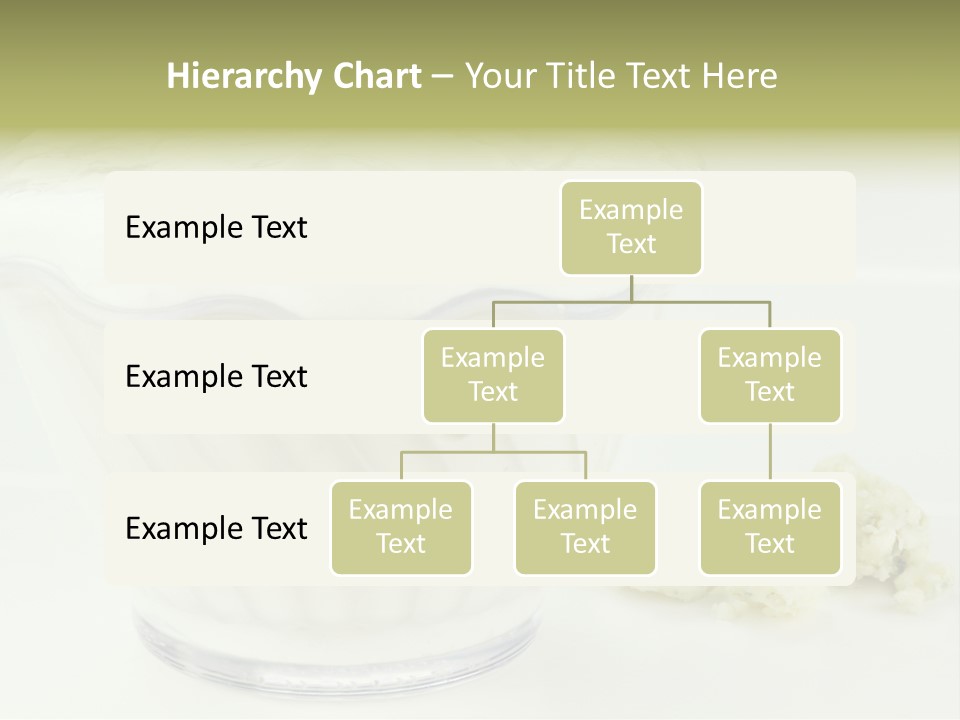 A Bowl Of Yogurt Sitting On Top Of A Table PowerPoint Template