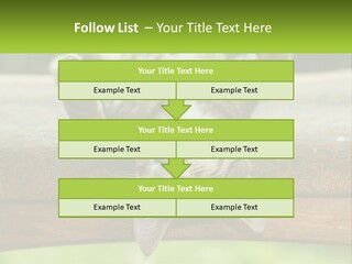 A Cat That Is Laying Down On A Bench PowerPoint Template