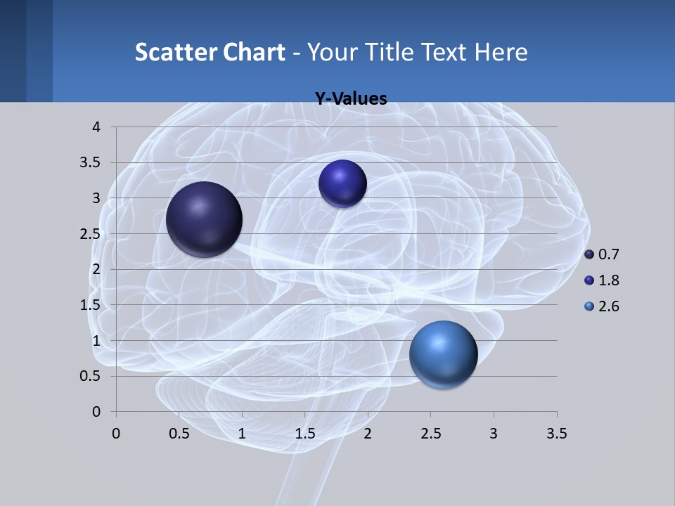 A Blue Brain Powerpoint Presentation Is Shown PowerPoint Template