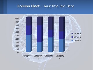 A Blue Brain Powerpoint Presentation Is Shown PowerPoint Template