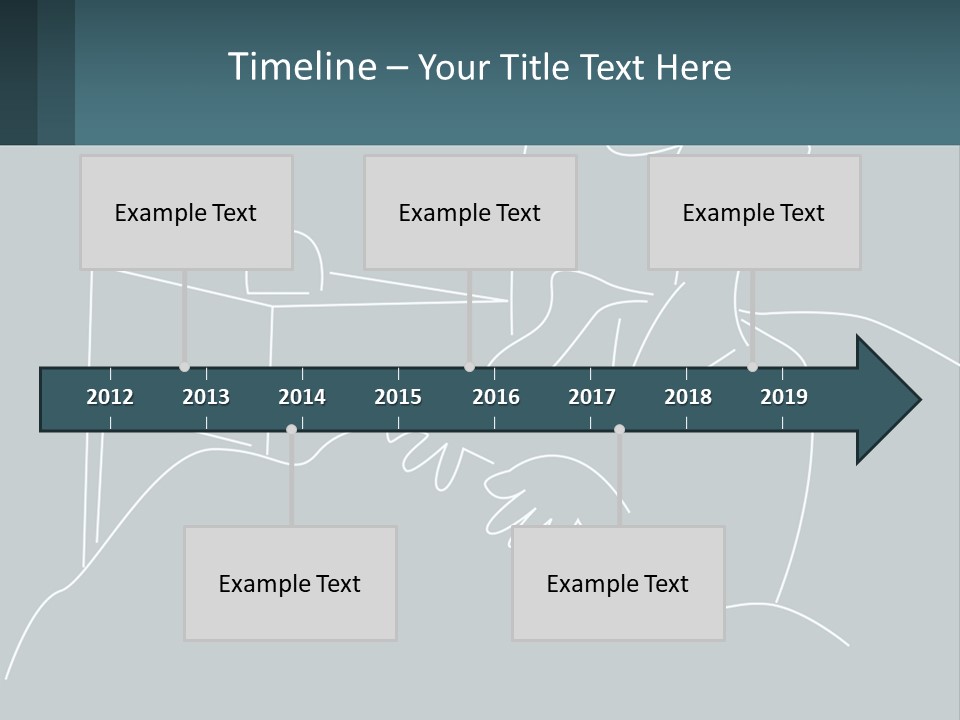 A Man Sitting In Front Of A Desk With A Computer On It PowerPoint Template