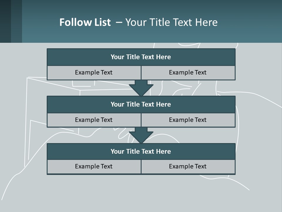 A Man Sitting In Front Of A Desk With A Computer On It PowerPoint Template