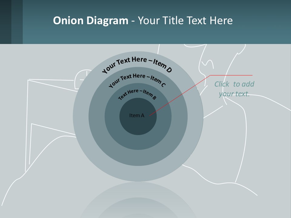 A Man Sitting In Front Of A Desk With A Computer On It PowerPoint Template