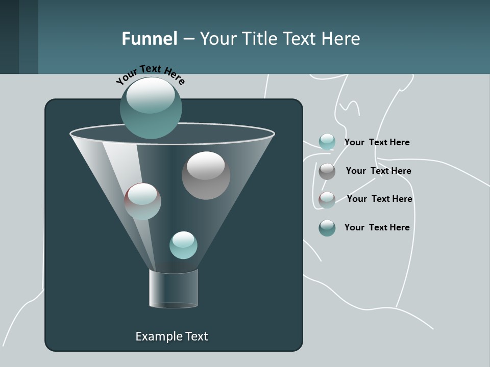 A Man Sitting In Front Of A Desk With A Computer On It PowerPoint Template
