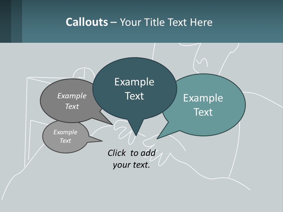 A Man Sitting In Front Of A Desk With A Computer On It PowerPoint Template
