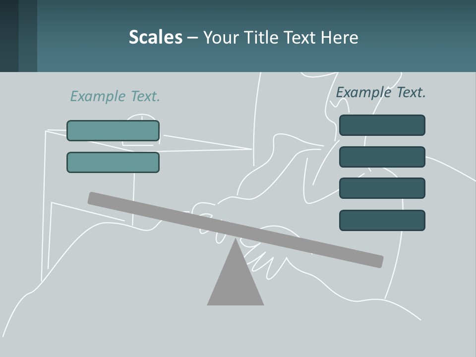 A Man Sitting In Front Of A Desk With A Computer On It PowerPoint Template