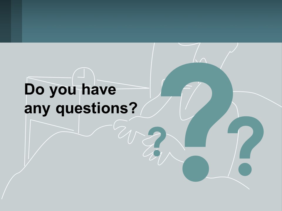 A Man Sitting In Front Of A Desk With A Computer On It PowerPoint Template