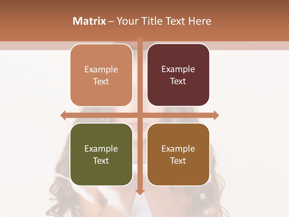 A Little Girl Is Blowing Bubbles In Her Hands PowerPoint Template