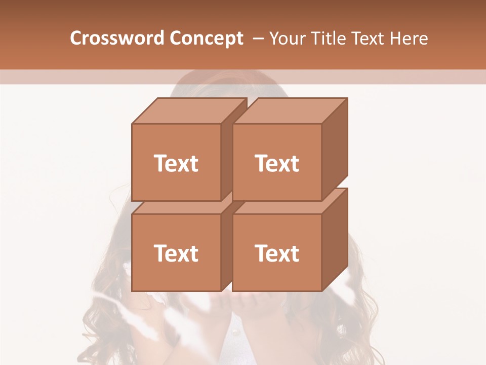 A Little Girl Is Blowing Bubbles In Her Hands PowerPoint Template