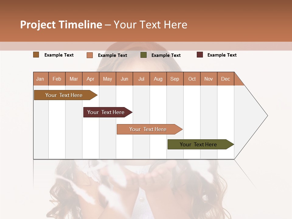 A Little Girl Is Blowing Bubbles In Her Hands PowerPoint Template