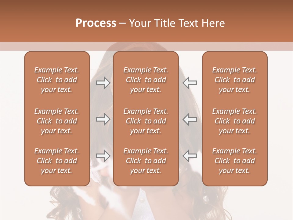 A Little Girl Is Blowing Bubbles In Her Hands PowerPoint Template