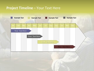 A Group Of Elderly Men Playing Cards At A Picnic Table PowerPoint Template