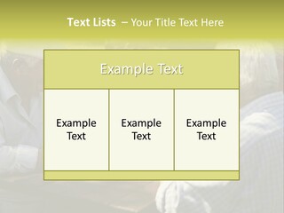 A Group Of Elderly Men Playing Cards At A Picnic Table PowerPoint Template