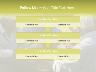 A Group Of Elderly Men Playing Cards At A Picnic Table PowerPoint Template