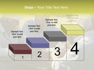 A Group Of Elderly Men Playing Cards At A Picnic Table PowerPoint Template