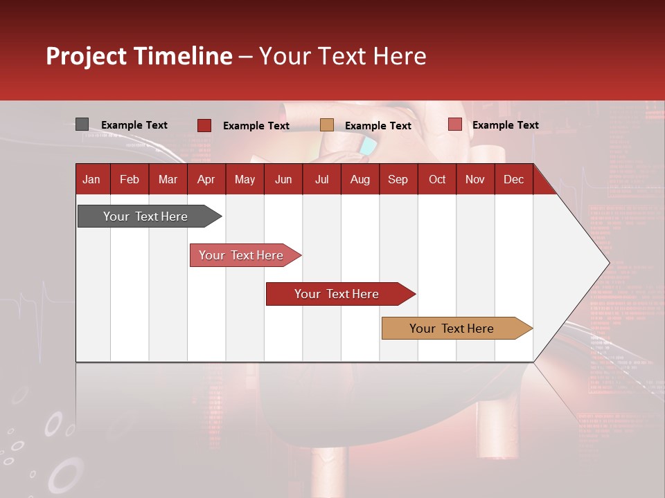 A Medical Powerpoint Presentation With A Heart PowerPoint Template
