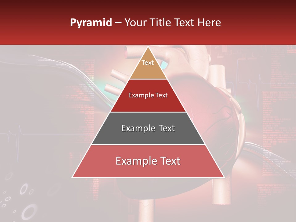 A Medical Powerpoint Presentation With A Heart PowerPoint Template