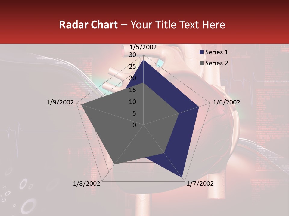 A Medical Powerpoint Presentation With A Heart PowerPoint Template