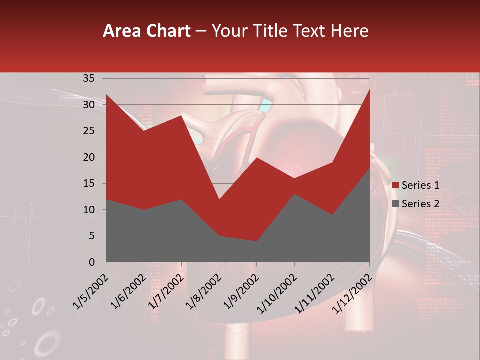 A Medical Powerpoint Presentation With A Heart PowerPoint Template