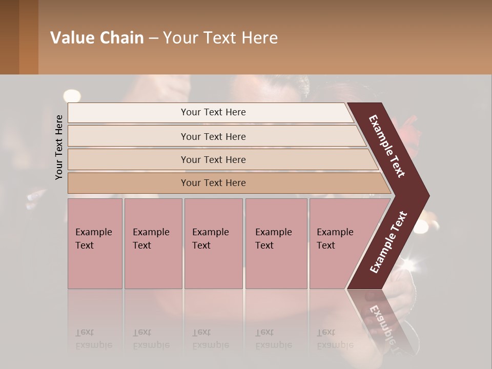 A Man And A Woman Are Dancing Together PowerPoint Template