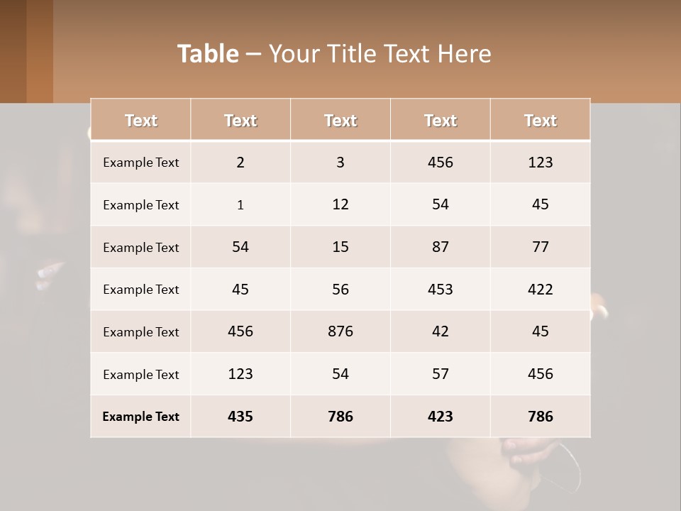 A Man And A Woman Are Dancing Together PowerPoint Template