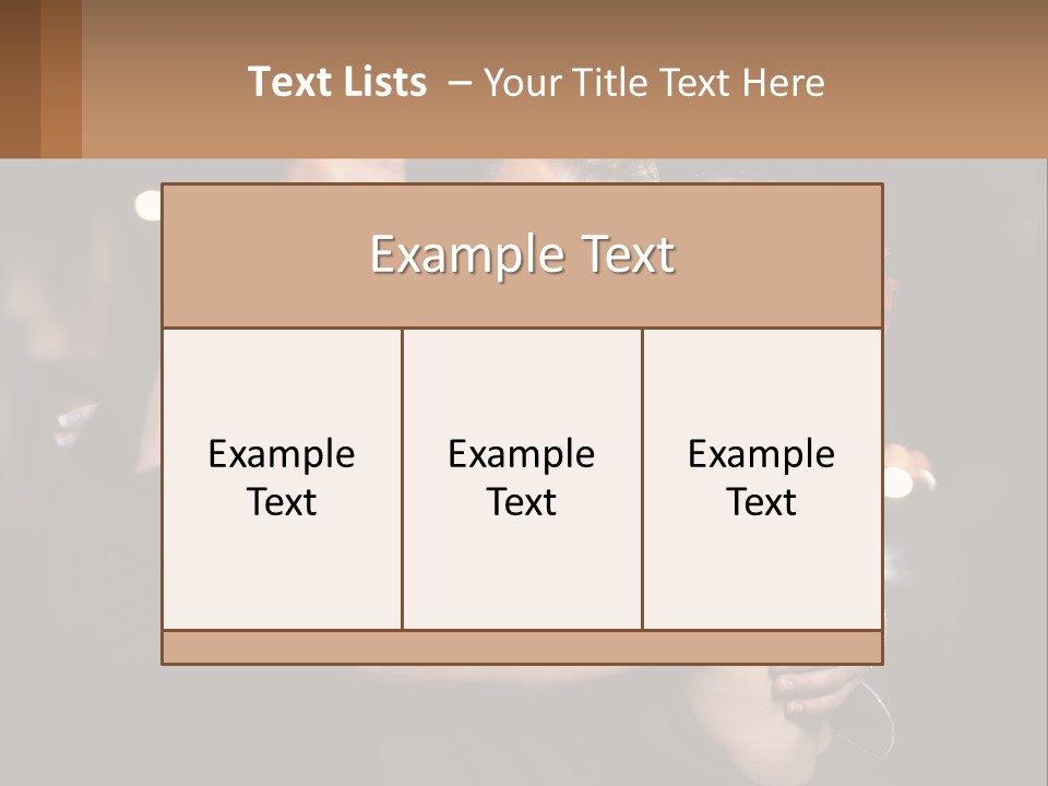 A Man And A Woman Are Dancing Together PowerPoint Template