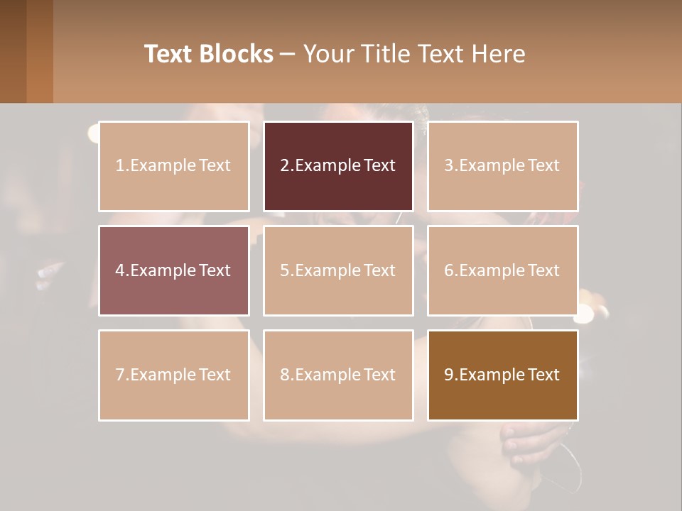 A Man And A Woman Are Dancing Together PowerPoint Template