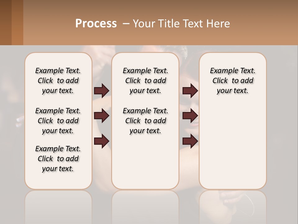 A Man And A Woman Are Dancing Together PowerPoint Template