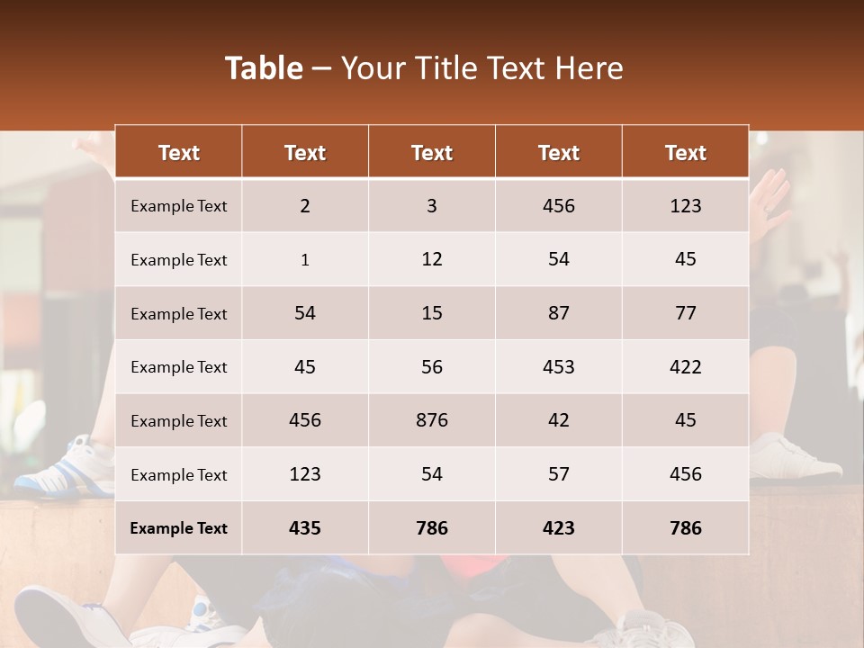 A Group Of Women Sitting On A Bench With Their Arms In The Air PowerPoint Template