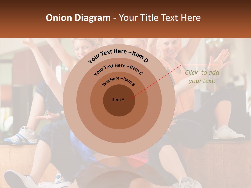 A Group Of Women Sitting On A Bench With Their Arms In The Air PowerPoint Template