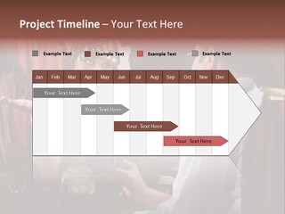A Man And A Woman Talking To Each Other PowerPoint Template