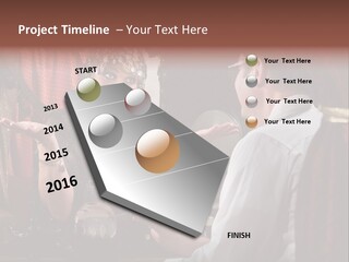 A Man And A Woman Talking To Each Other PowerPoint Template