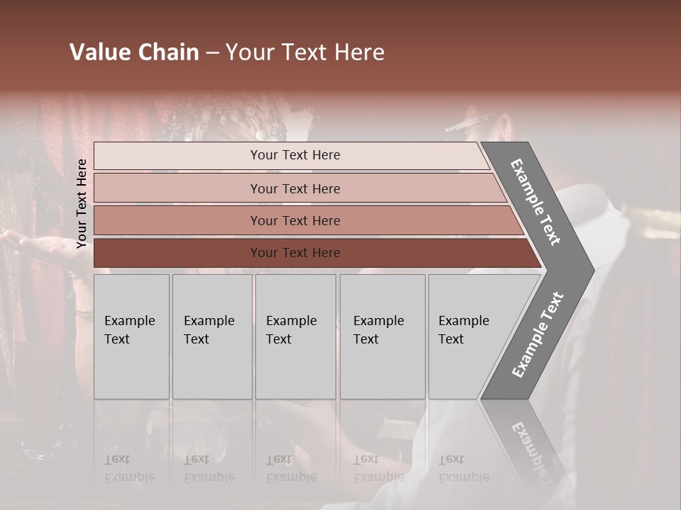 A Man And A Woman Talking To Each Other PowerPoint Template