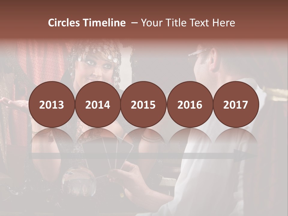 A Man And A Woman Talking To Each Other PowerPoint Template