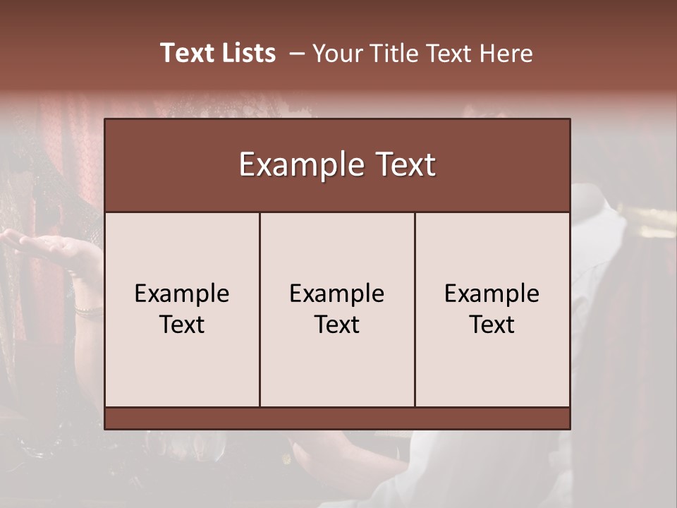 A Man And A Woman Talking To Each Other PowerPoint Template