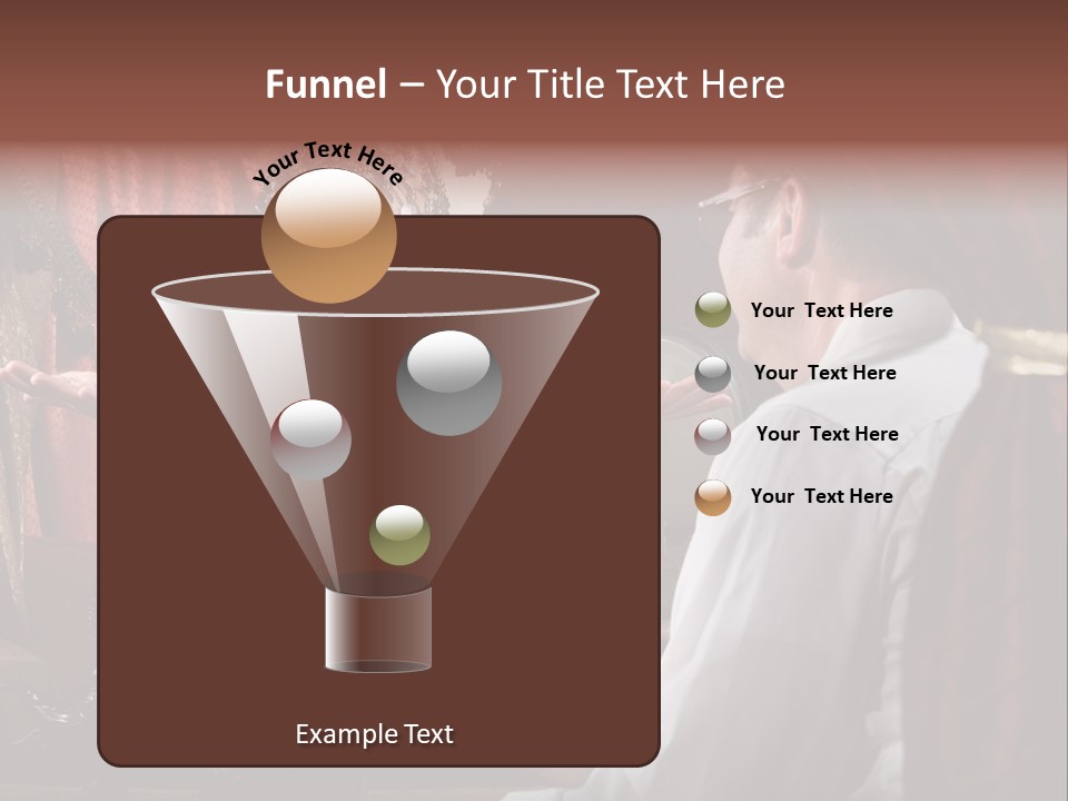 A Man And A Woman Talking To Each Other PowerPoint Template